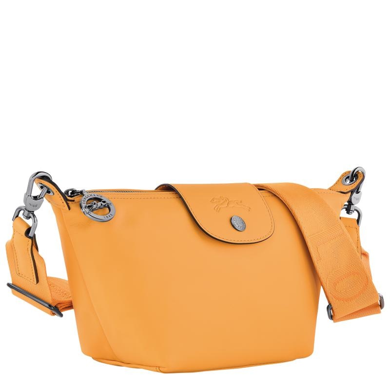 Apricot Orange Longchamp Le Pliage Xtra XS Women's Crossbody Bags | QSDL-81635