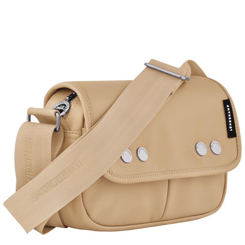 Beige Longchamp Très Paris S Women's Crossbody Bags | TEWM-72901