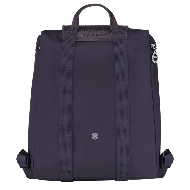 Bilberry Purple Longchamp Le Pliage Green M Women's Backpacks | SUOH-92843