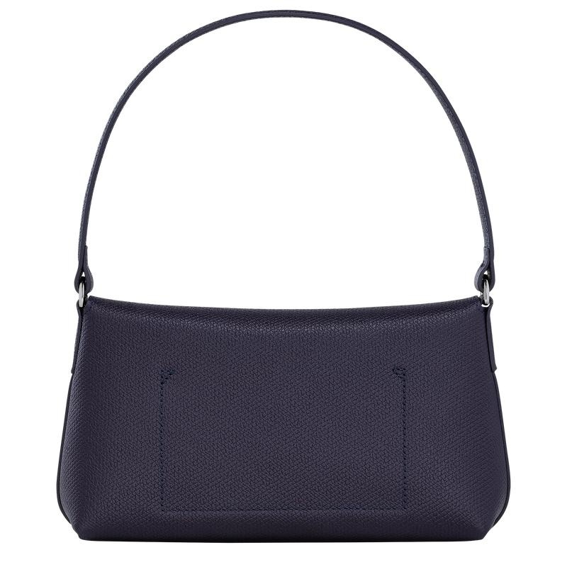 Bilberry Purple Longchamp Roseau S Women's Hobo Bags | MQFZ-02537