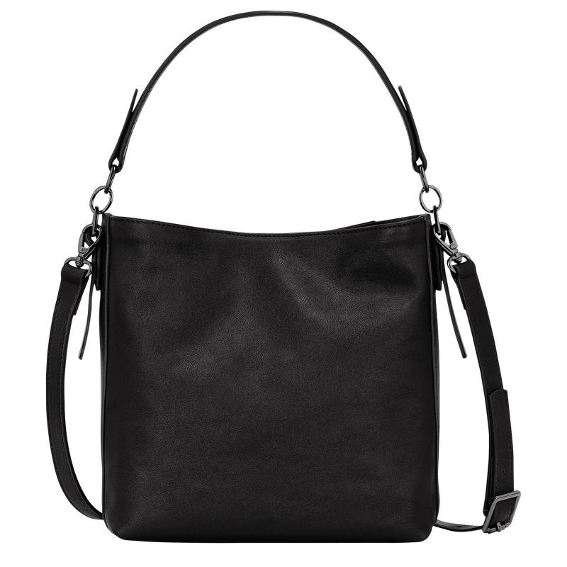 Black Longchamp 3D S Women's Crossbody Bags | QTKV-82693