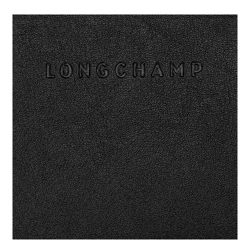 Black Longchamp 3D Women's Wallets | FCWT-58329