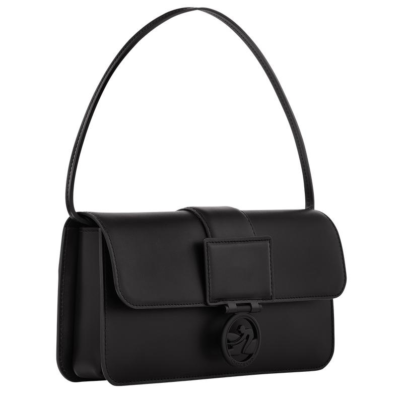 Black Longchamp Box-Trot M Shoulder bag Women's Shoulder Bags | FEWO-54723