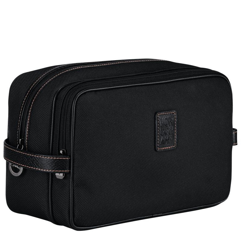 Black Longchamp Boxford Men's Toiletry Bags | CIWA-92815