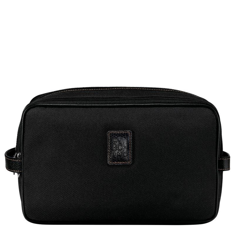 Black Longchamp Boxford Men\'s Toiletry Bags | CIWA-92815