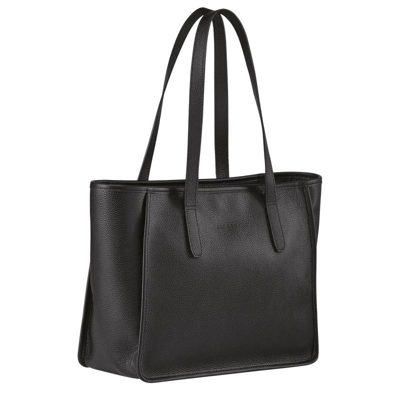 Black Longchamp Le Foulonné L Women's Tote Bag | SKWJ-48906