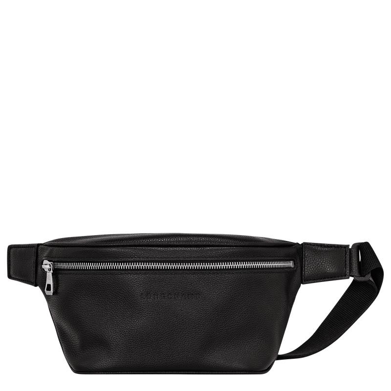 Black Longchamp Le Foulonné M Men\'s Belt Bags | DUET-21673