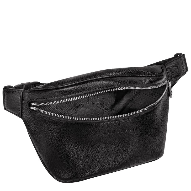 Black Longchamp Le Foulonné M Women's Belt Bags | VCPE-03548