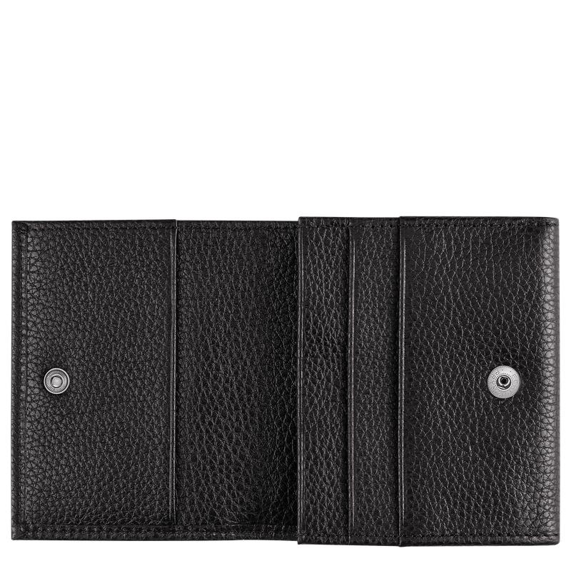 Black Longchamp Le Foulonné Men's Coin Purses | LKJT-64523