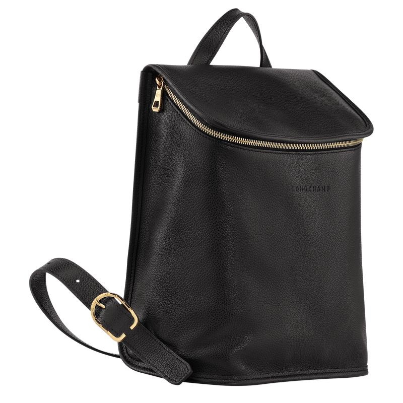 Black Longchamp Le Foulonné Women's Backpacks | GDPL-82439