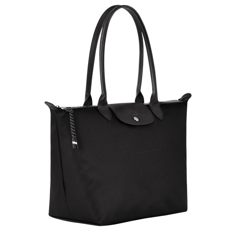 Black Longchamp Le Pliage Energy L Women's Tote Bag | OHAK-61237