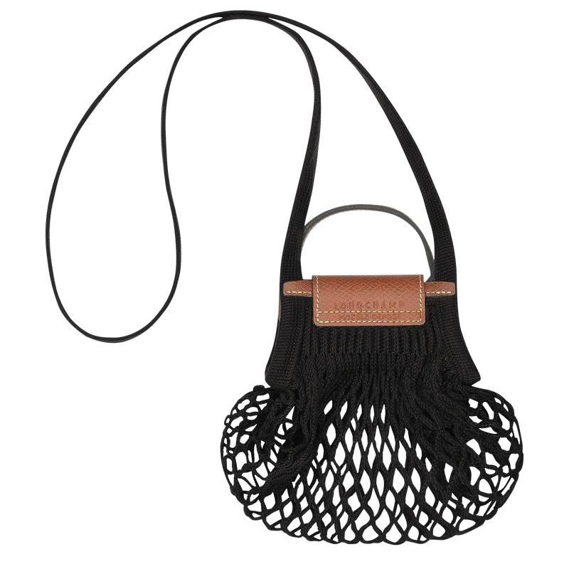 Black Longchamp Le Pliage Filet XS Women's Mesh Bag | WTKF-96504