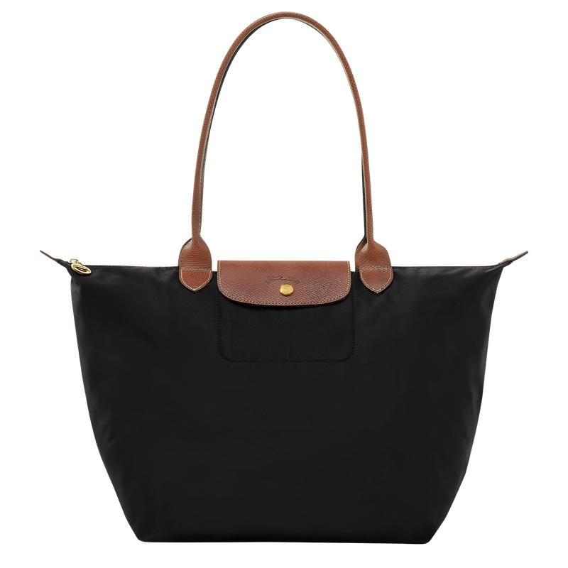 Black Longchamp Le Pliage Original L Women\'s Tote Bag | JEFH-79605