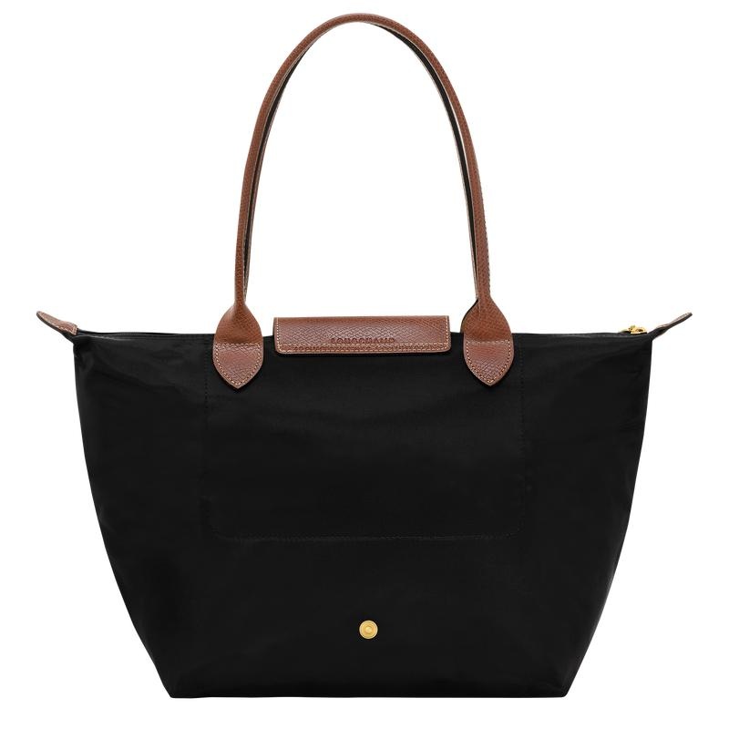 Black Longchamp Le Pliage Original M Women's Tote Bag | LAYI-20137