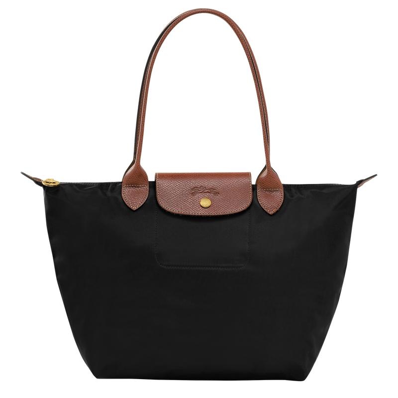 Black Longchamp Le Pliage Original M Women\'s Tote Bag | LAYI-20137