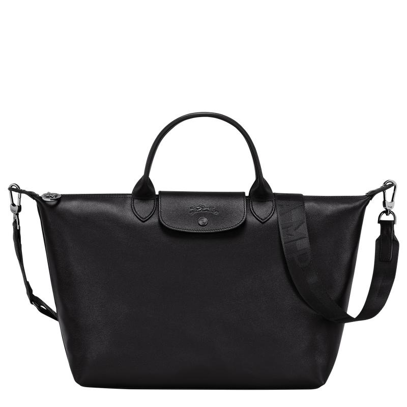 Black Longchamp Le Pliage Xtra L Men\'s Handbags | MIHE-86194