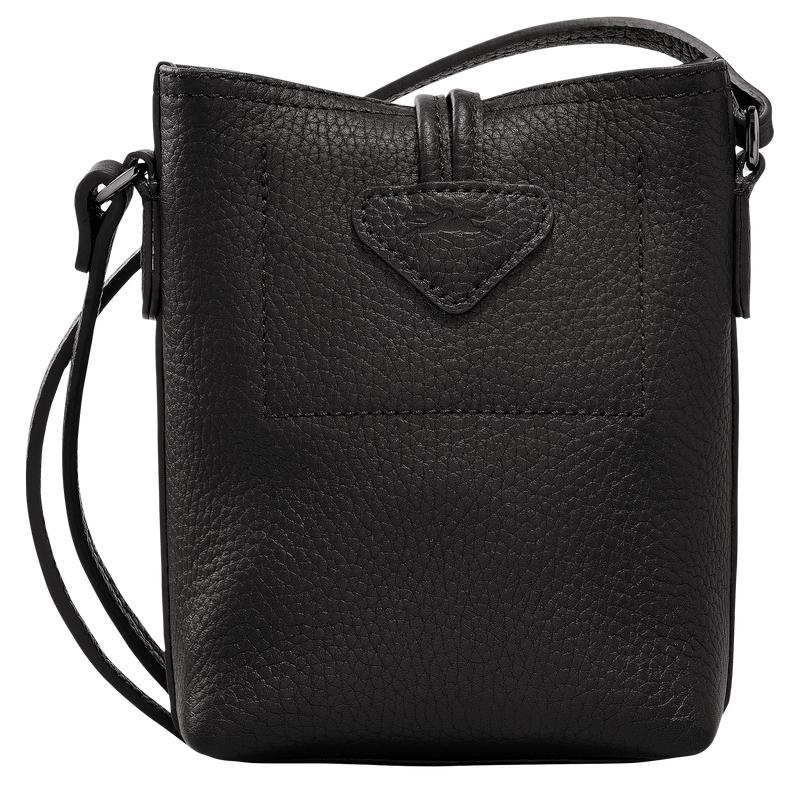 Black Longchamp Roseau Essential XS Women's Crossbody Bags | HGPR-02713