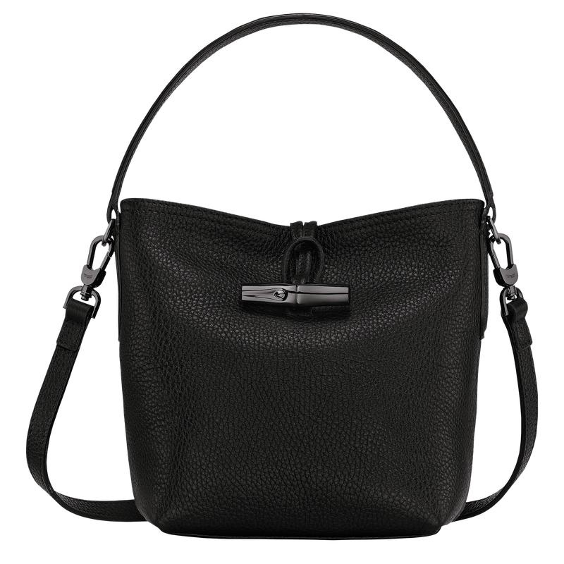 Black Longchamp Roseau Essential XS Women\'s Bucket Bag | PLKW-01973