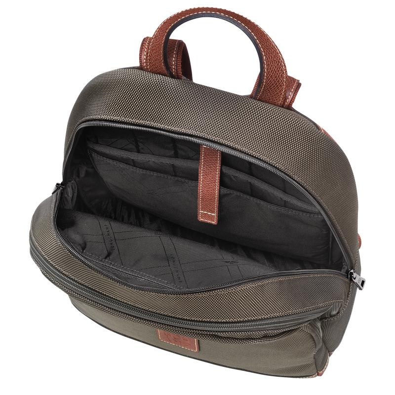 Brown Longchamp Boxford Men's Backpacks | TNUM-52084