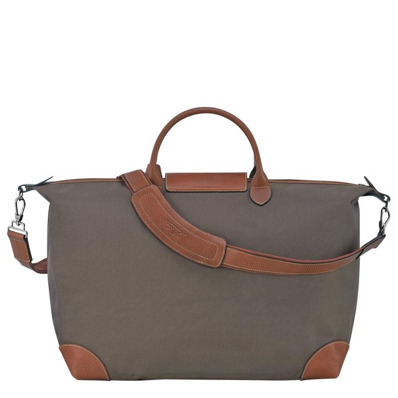 Brown Longchamp Boxford S Men's Travel Bags | HBMF-26810