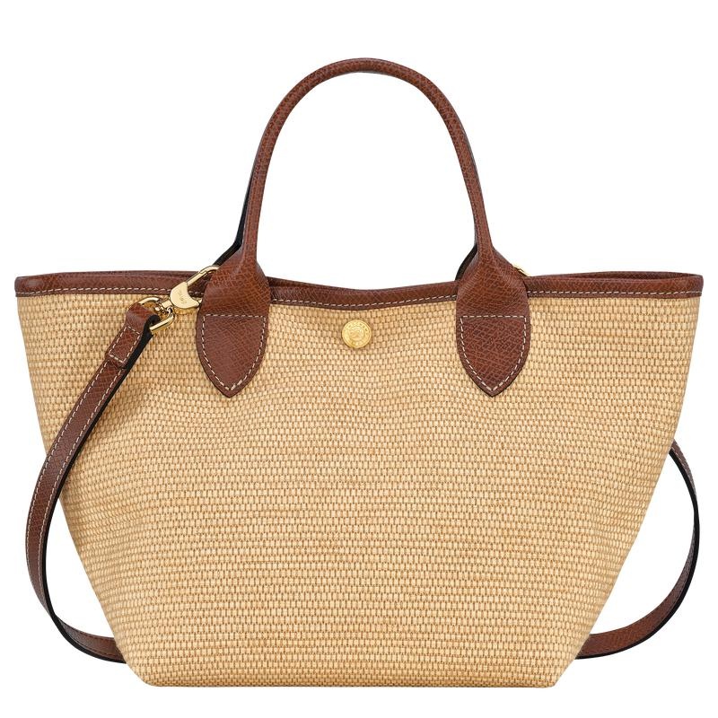 Brown Longchamp Le Panier Pliage S Women's Basket Bag | XLVB-95024