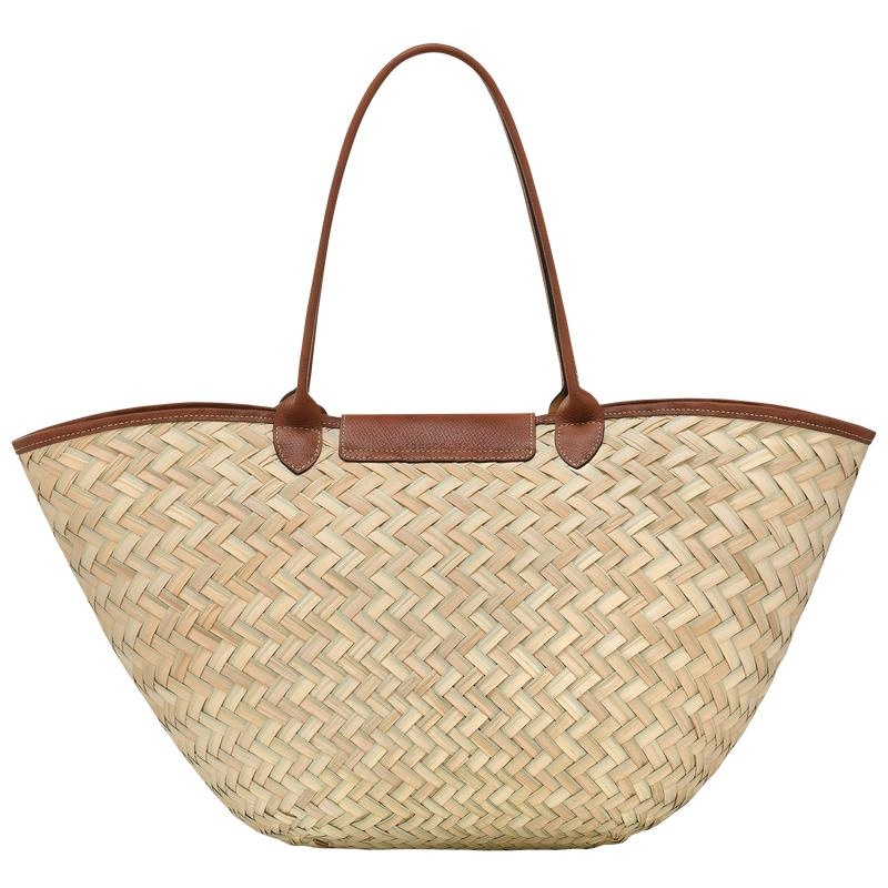 Brown Longchamp Le Panier Pliage XL Women's Basket Bag | BTYX-16579