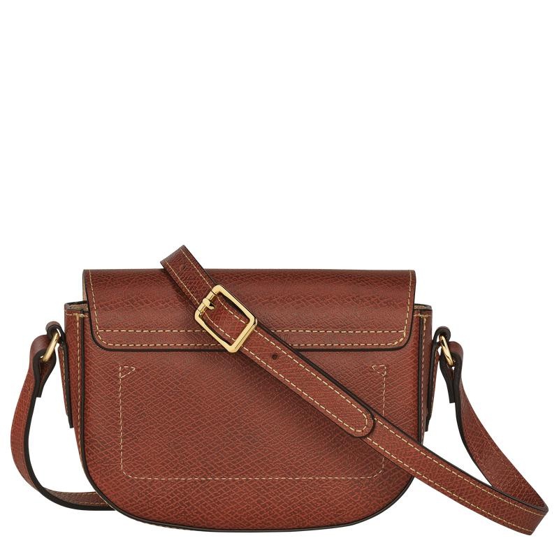 Brown Longchamp Épure XS Women's Crossbody Bags | ILWO-12069