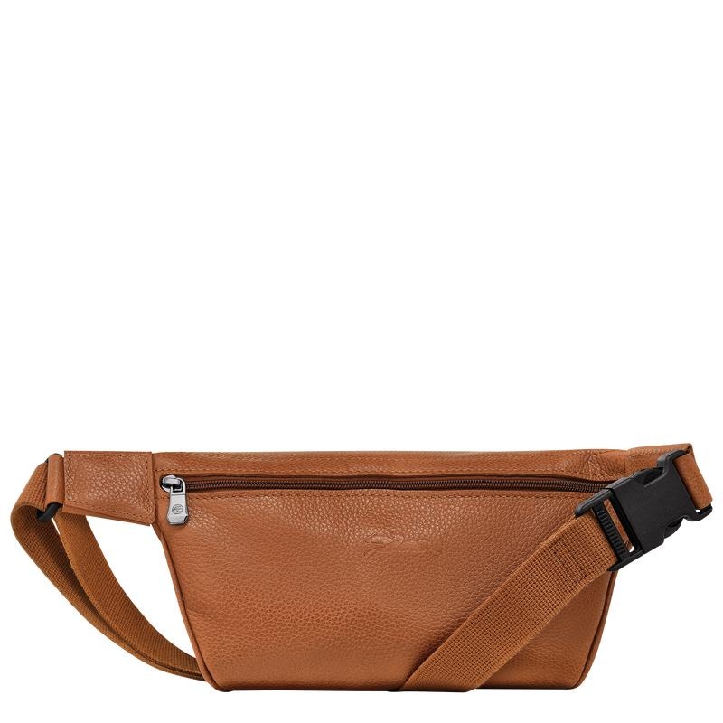 Caramel Brown Longchamp Le Foulonné M Men's Belt Bags | NURH-50184