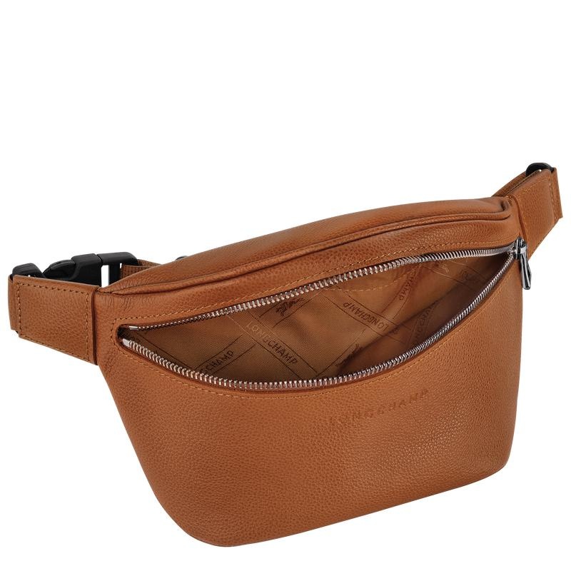 Caramel Brown Longchamp Le Foulonné M Men's Belt Bags | NURH-50184