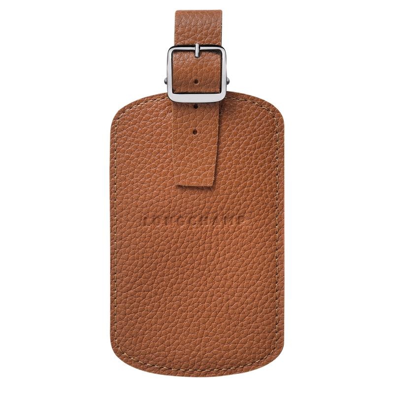 Caramel Brown Longchamp Le Foulonné Men\'s Luggage Tags | ESOM-39540