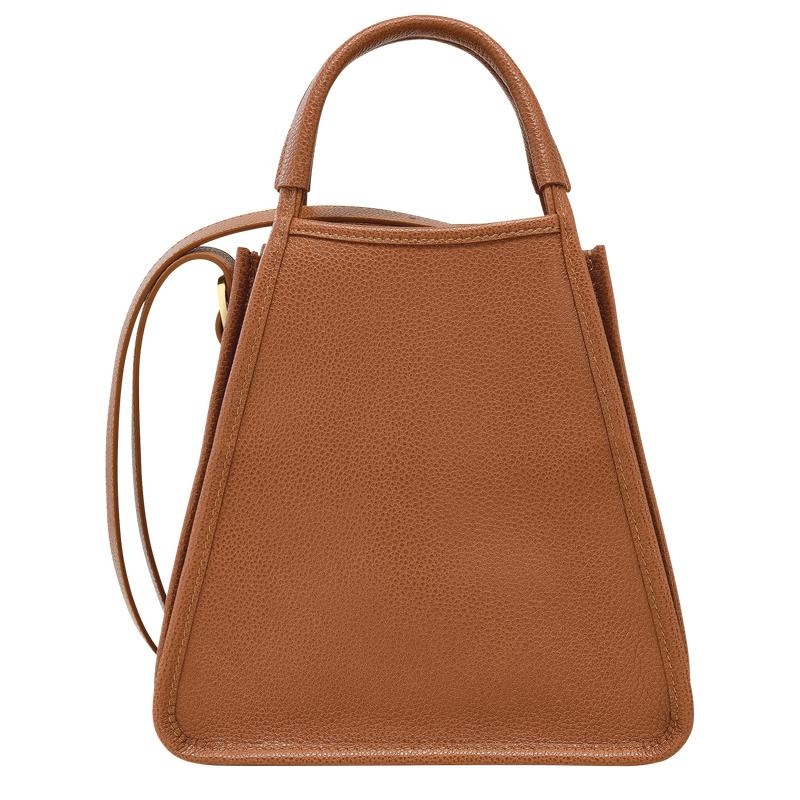 Caramel Brown Longchamp Le Foulonné S Women's Handbags | YAES-73948