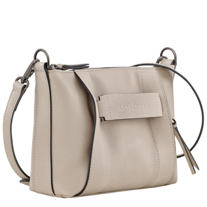 Clay Grey Longchamp 3D S Women's Crossbody Bags | TNPY-96352