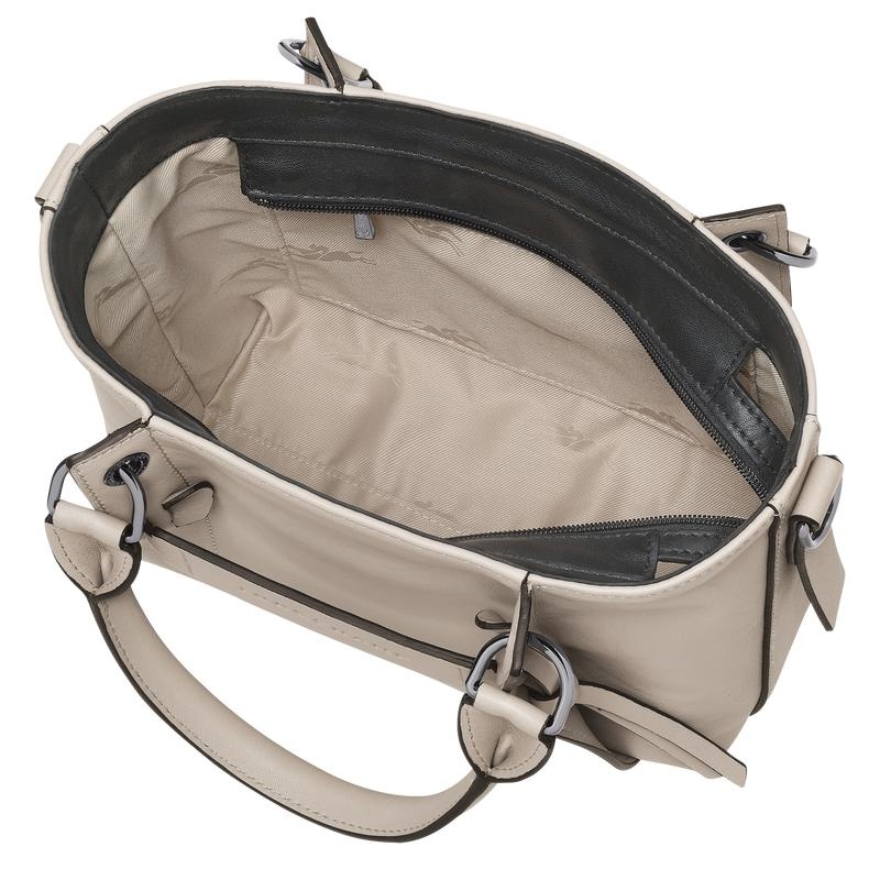 Clay Grey Longchamp 3D S Women's Handbags | XQDF-17908