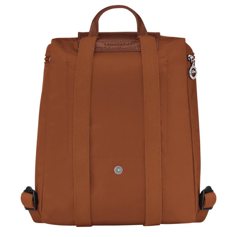 Cognac Brown Longchamp Le Pliage Green M Men's Backpacks | BVPC-14935