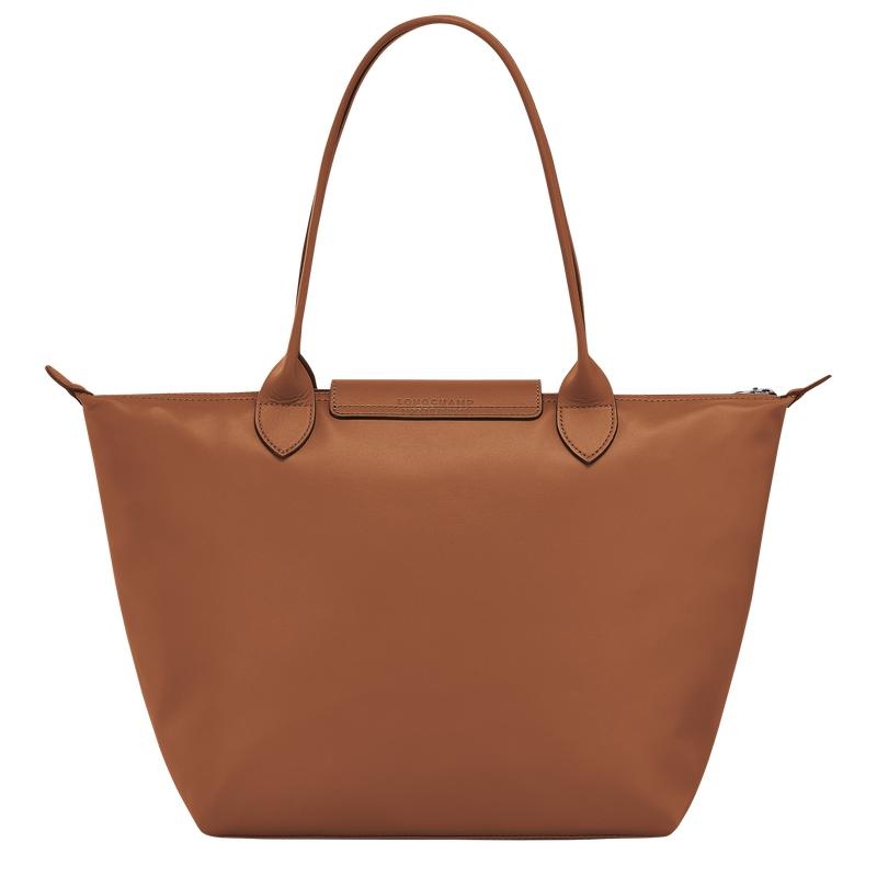 Cognac Brown Longchamp Le Pliage Xtra M Women's Tote Bag | ZRMW-49813