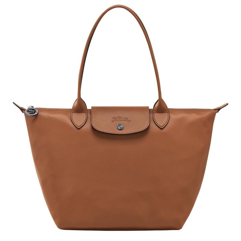 Cognac Brown Longchamp Le Pliage Xtra M Women\'s Tote Bag | ZRMW-49813