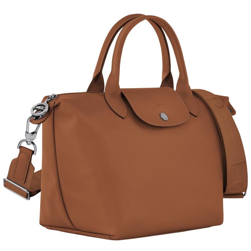 Cognac Brown Longchamp Le Pliage Xtra S Women's Handbags | BRKS-68137