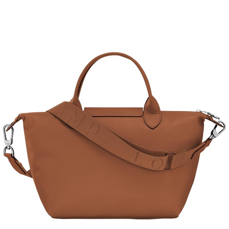 Cognac Brown Longchamp Le Pliage Xtra S Women's Handbags | BRKS-68137