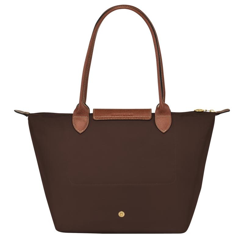 Ebony Brown Longchamp Le Pliage Original M Women's Tote Bag | CBET-70945