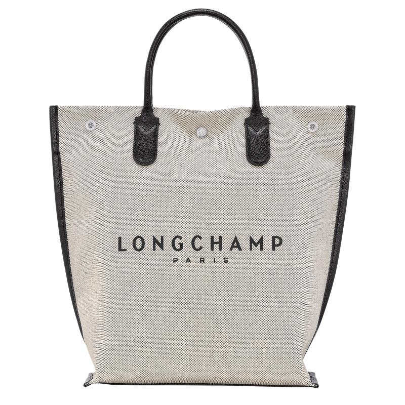 Ecru White Longchamp Essential M Women\'s Tote Bag | DHGI-02618