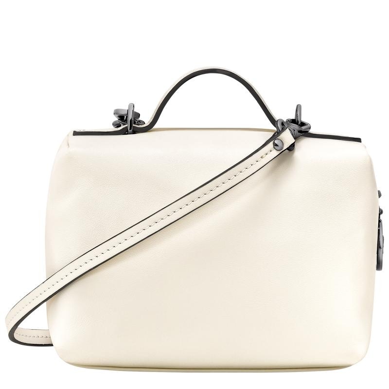 Ecru White Longchamp Le Pliage Xtra XS Vanity Women's Crossbody Bags | AFIY-34927