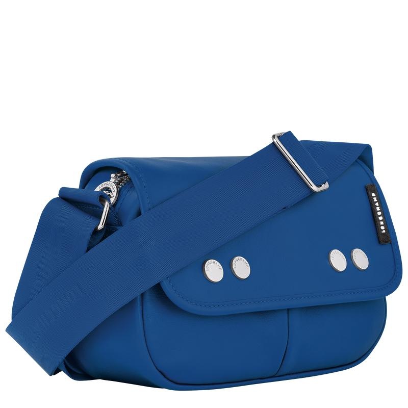 Electric Blue Longchamp Très Paris S Women's Crossbody Bags | WNQV-69413