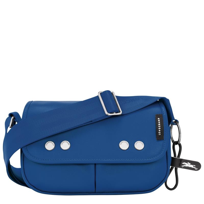 Electric Blue Longchamp Très Paris S Women\'s Crossbody Bags | WNQV-69413