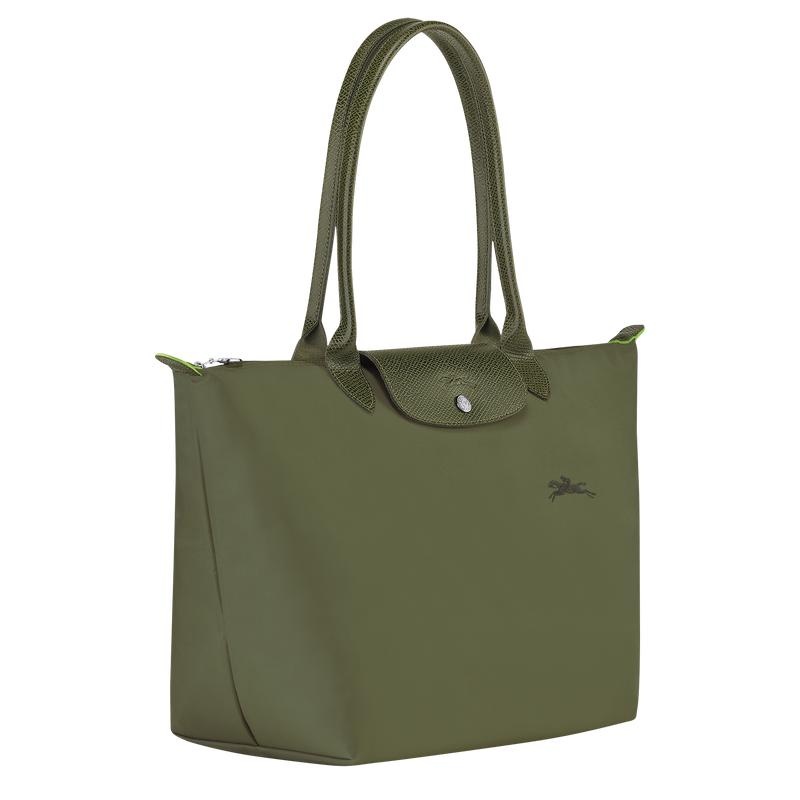 Forest Green Longchamp Le Pliage Green L Women's Tote Bag | OMVN-23064