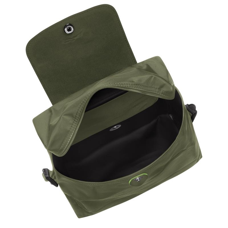 Forest Green Longchamp Le Pliage Green M Men's Backpacks | FIQL-49678