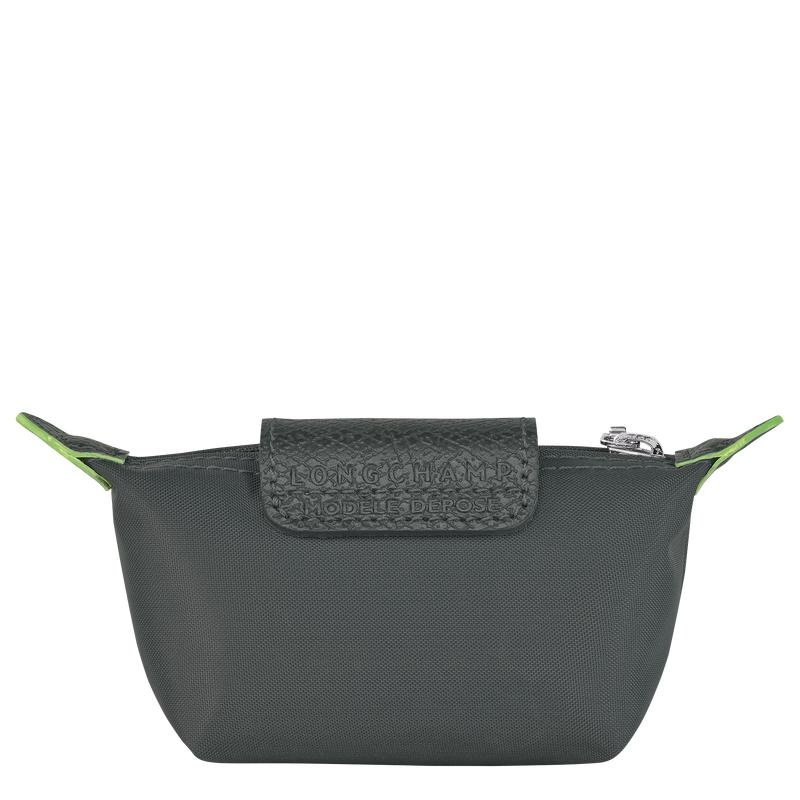 Graphite Grey Longchamp Le Pliage Green Women's Coin Purses | ONCP-58132