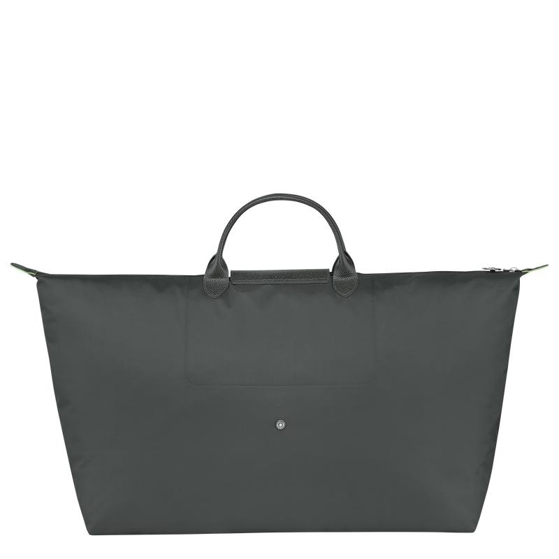 Graphite Grey Longchamp Le Pliage Green M Women's Travel Bags | NTHW-97485