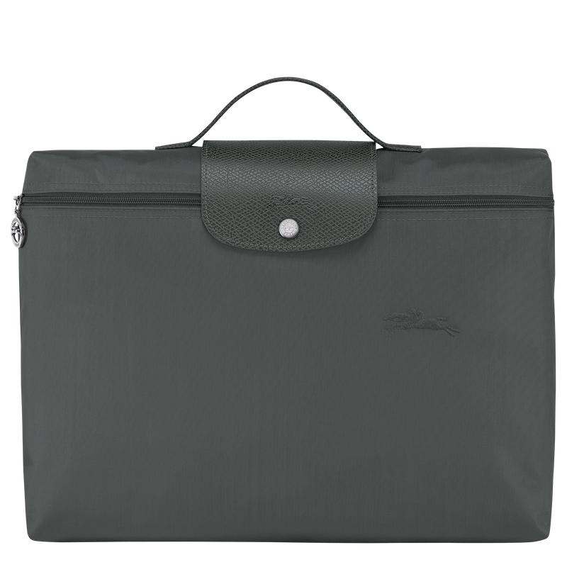 Graphite Grey Longchamp Le Pliage Green S Women\'s Briefcase | RTZN-61580