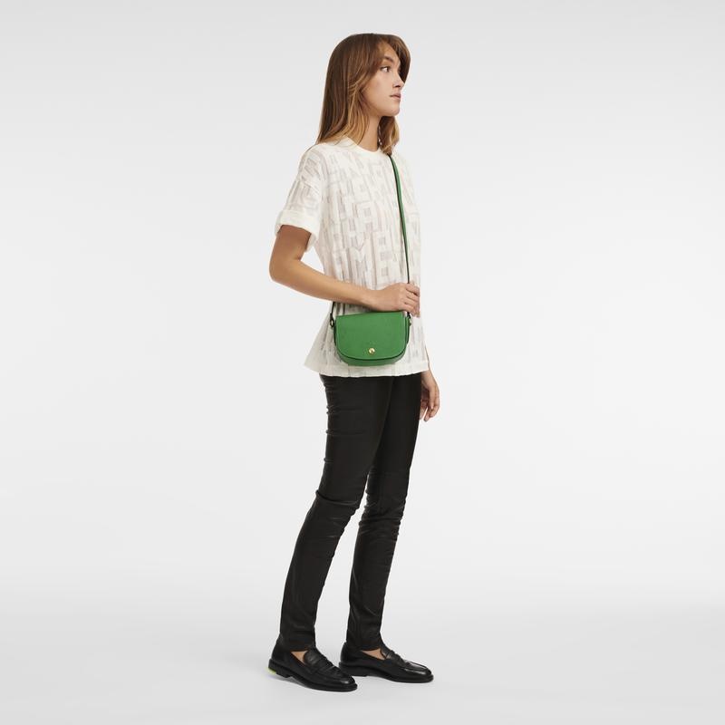 Green Longchamp Épure XS Women's Crossbody Bags | IKPS-16083