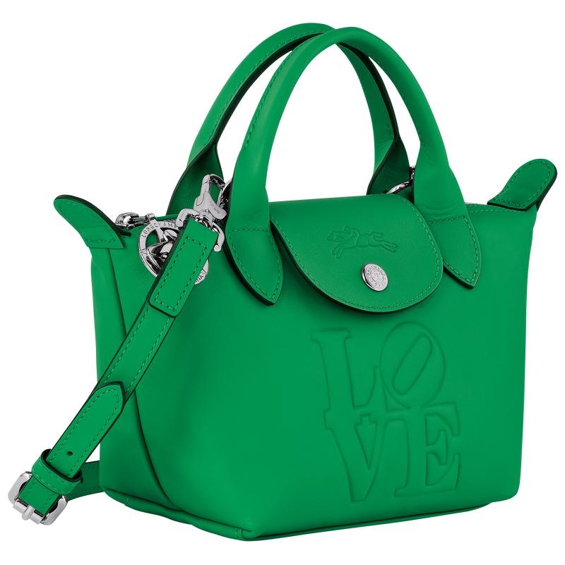 Green Longchamp x Robert Indiana XS Men's Handbags | DYRT-06823